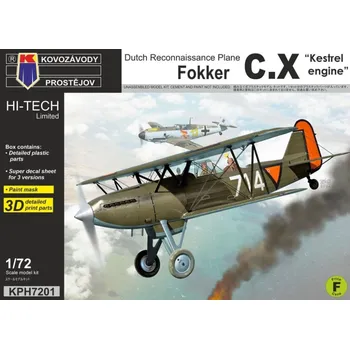 Plastikový model Fokker C.X - Kestrel Engine