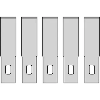 Pracovní nůž Náhradní čepele 9 mm, 5 ks