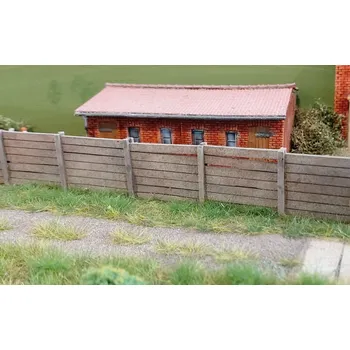 Plot Betonový plot pravidelný- 1:120