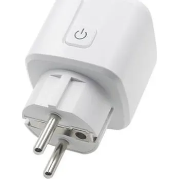 vypínač a zásuvka BOT Chytrá zásuvka Zigbee Tuya 16A bílá