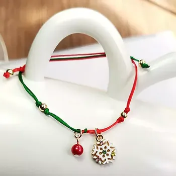 Náramek Fashion Jewelry Vánoční náramek sněhová vločka