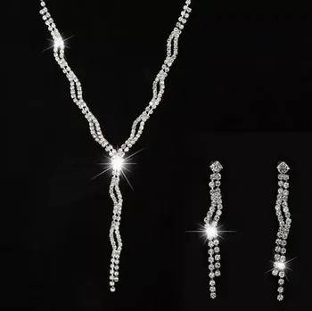 Souprava šperků Elegantní souprava na svatbu či ples Sparkling Queen OJS850-92