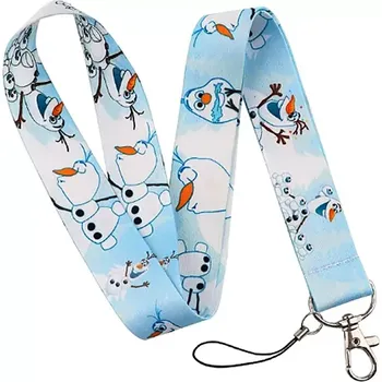 Unique Šňůrka na krk s karabinkou Olaf Ledové království