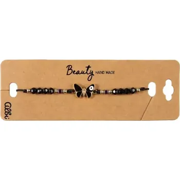 Náramek Albi Náramek Černý motýlek