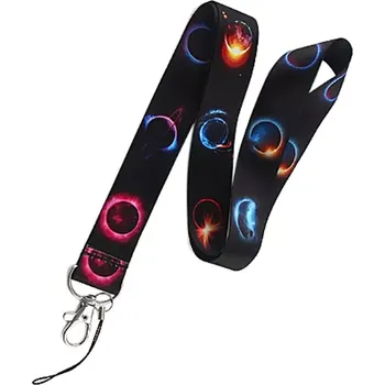 Lanyard Šňůrka na klíče Vesmír