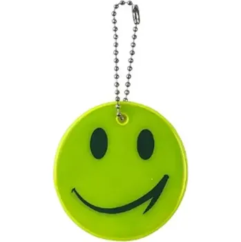Grace Reflexní přívěsek smajlík žlutý