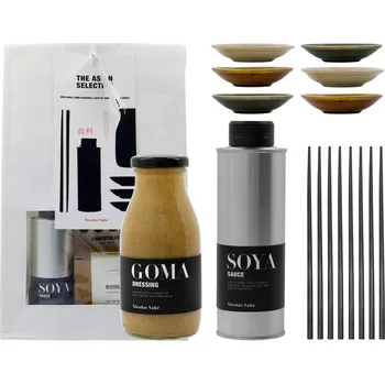 Koření Nicolas Vahé Dárková sada omáček a nádobí Nicolas Vahé – Asijský výběr