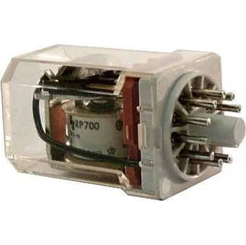 Stykač TESLA Pomocné relé RP 700 RP 70 12VDC 24VDC 48VDC 60V 3P/6A Varianta: RP700 24V 50Hz 3P (AC)