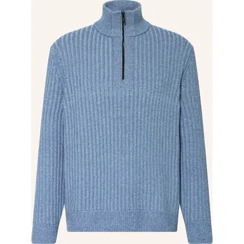 Pánské oblečení Boss Pánský Svetr Troyer Kwinter, tmavě modrá, L