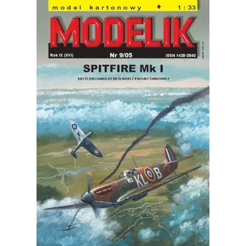 Plastikový model Spitfire Mk I