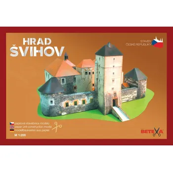 Plastikový model Vodní hrad Švihov