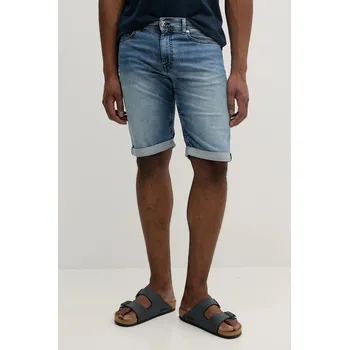 Pánské kraťasy Džínové šortky Karl Lagerfeld pánské, modrá barva, 552833.265820 55J, vel. 35/30