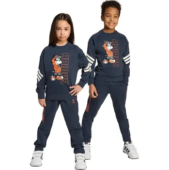 Dětská tepláková souprava adidas JM0824 námořnická modř 59X, vel. 98