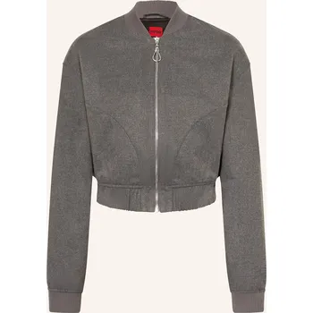 Dámské oblečení Hugo Dámský Blouson Amirana, šedá, 40