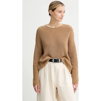 Pánský svetr Bavlněný svetr Marc O'Polo 508605960171 béžová 08X, vel. M