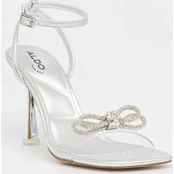 Dámské sandále Sandály Aldo OZLEY stříbrná barva, 13967749 SLV, EUR 41