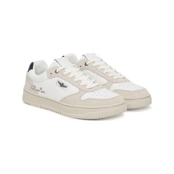 Pánské tenisky Sneakersy Aeronautica Militare 252SC0235UPL00244 Bílá 45