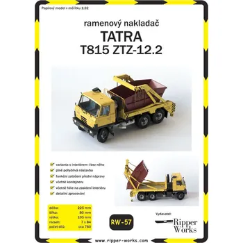 Vystřihovánky Tatra 815 ZTZ-12.2