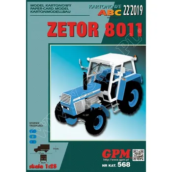 Vystřihovánky Zetor 8011