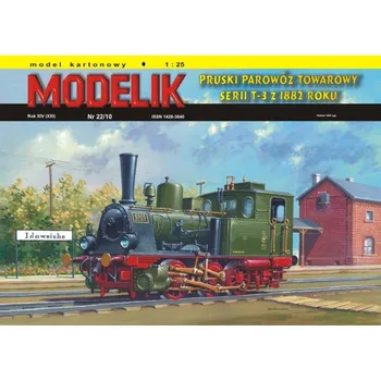 Plastikový model Parní lokomotíva T-3