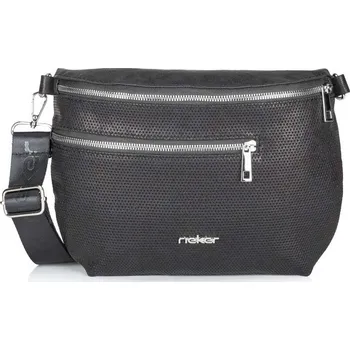 Kabelka Dámská ledvinka RIEKER C2427-021-T14 černá W5 -UNI-