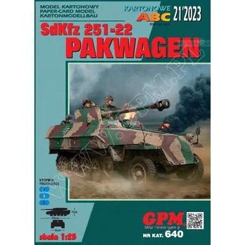 Plastikový model Sd.Kfz 251/22 PAKWAGEN