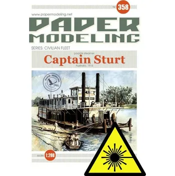 Počítačová hra Parník Captain Sturt - Laserové doplňky - dřevěná paluba