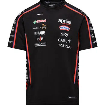 Pánské tričko Tričko APRILIA Replica Black - L
