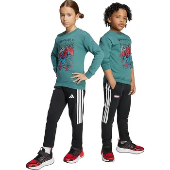 Dětská tepláková souprava adidas Marvel JM0808 tyrkysová 67X, vel. 128