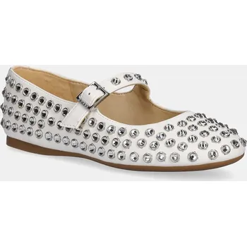 Dámské baleríny Baleríny Guess KALIDAL bílá barva, FLTKDL ELE02 FLTKDL.ELE02.WHITE 00X, EUR 41