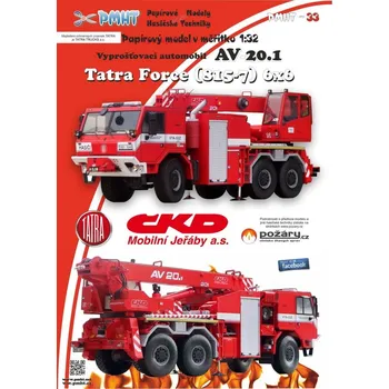 Plastikový model Tatra 815-7 Force 6x6 AV20.1