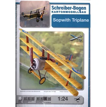 Plastikový model Sopwith Triplane