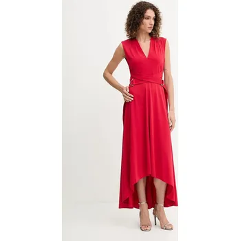 Dámské šaty Šaty Dkny červená barva, maxi, DD5J1M09 33X, vel. 36