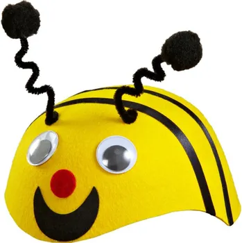 Čepička včelka plstěná