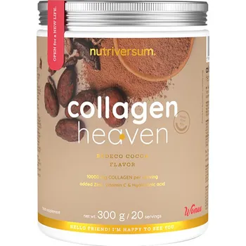 Kloubní výživa Nutriversum Collagen Heaven 300 g Příchuť: Bedeco Cocoa