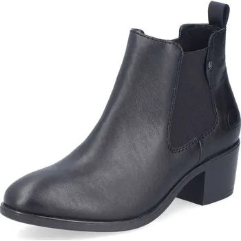 Dámské kozačky Dámská kotníková obuv RIEKER 73971-00 černá W5 40