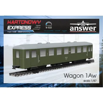 Plastikový model Vagon 1Aw