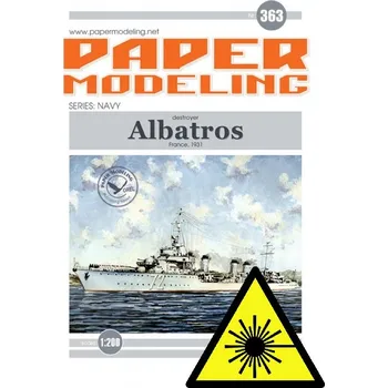 3D puzzle Torpédoborec Albatros - 3D doplňky