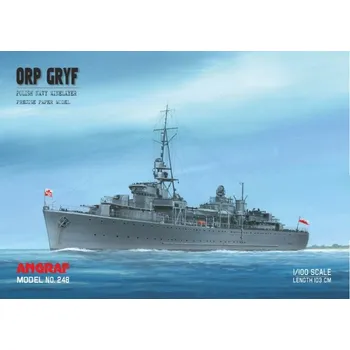 Plastikový model ORP Gryf 1:100