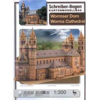 Plastikový model Katedrála Worms