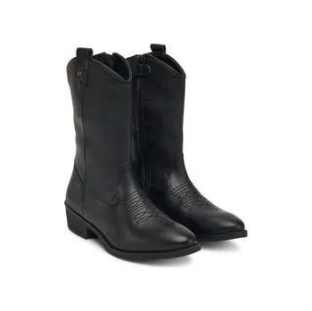 Dámská zimní obuv Tommy Hilfiger Kovbojská obuv T3A6-34040-0036999 Černá 38