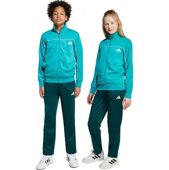 Dětská tepláková souprava adidas JX0206 zelená 77X, vel. 176