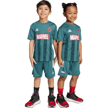 Dětská souprava adidas Marvel JM0833 tyrkysová 67X, vel. 122