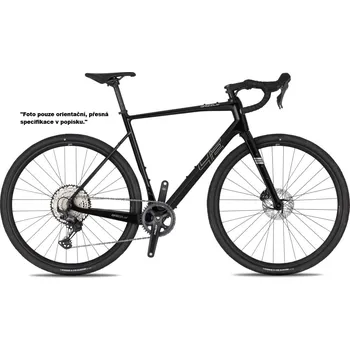 Silniční kolo 4EVER GRIZZLY RACE (black) 2026 Průměr kol: 28" (700C), Výška rámu: (56 cm), Velikost rámu: L