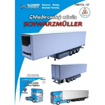 Vystřihovánky Návěs Schwarzmuller