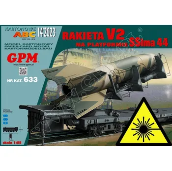 RC model letadla Raketa V2 na platformě SSlma44 - Laserové doplňky - kostra