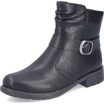 Dámské kozačky Dámská kotníková obuv RIEKER 79462-00 černá W5 43