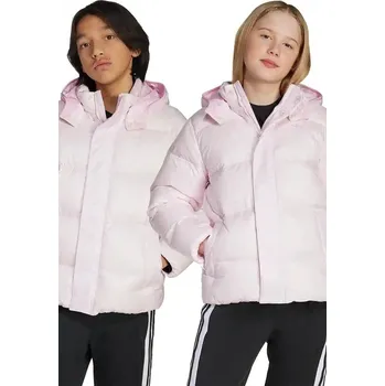 Dívčí bunda Dětská bunda adidas Originals JW1104 růžová 30X, vel. 170