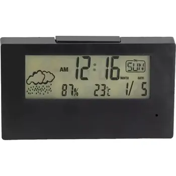 IP kamera Skrytá Full HD IP kamera v hodinách s meteostanicí - SW03