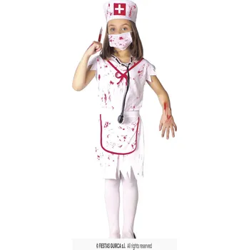 Karnevalový kostým Dětský kostým zombie sestra 5-6 let